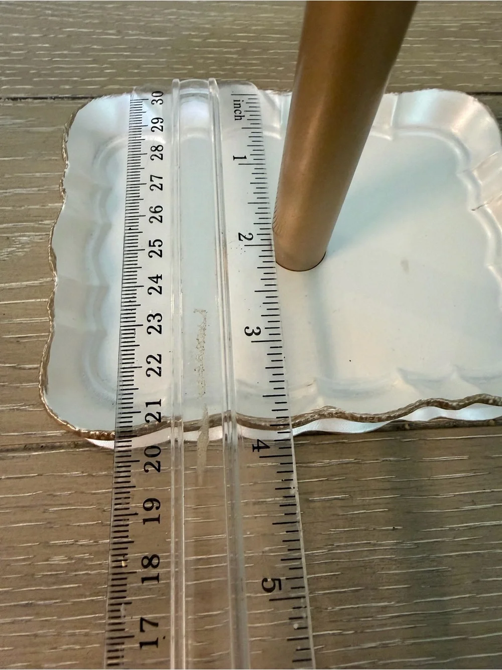 Gold Decorative Vanity Mirror with Bow Accent
